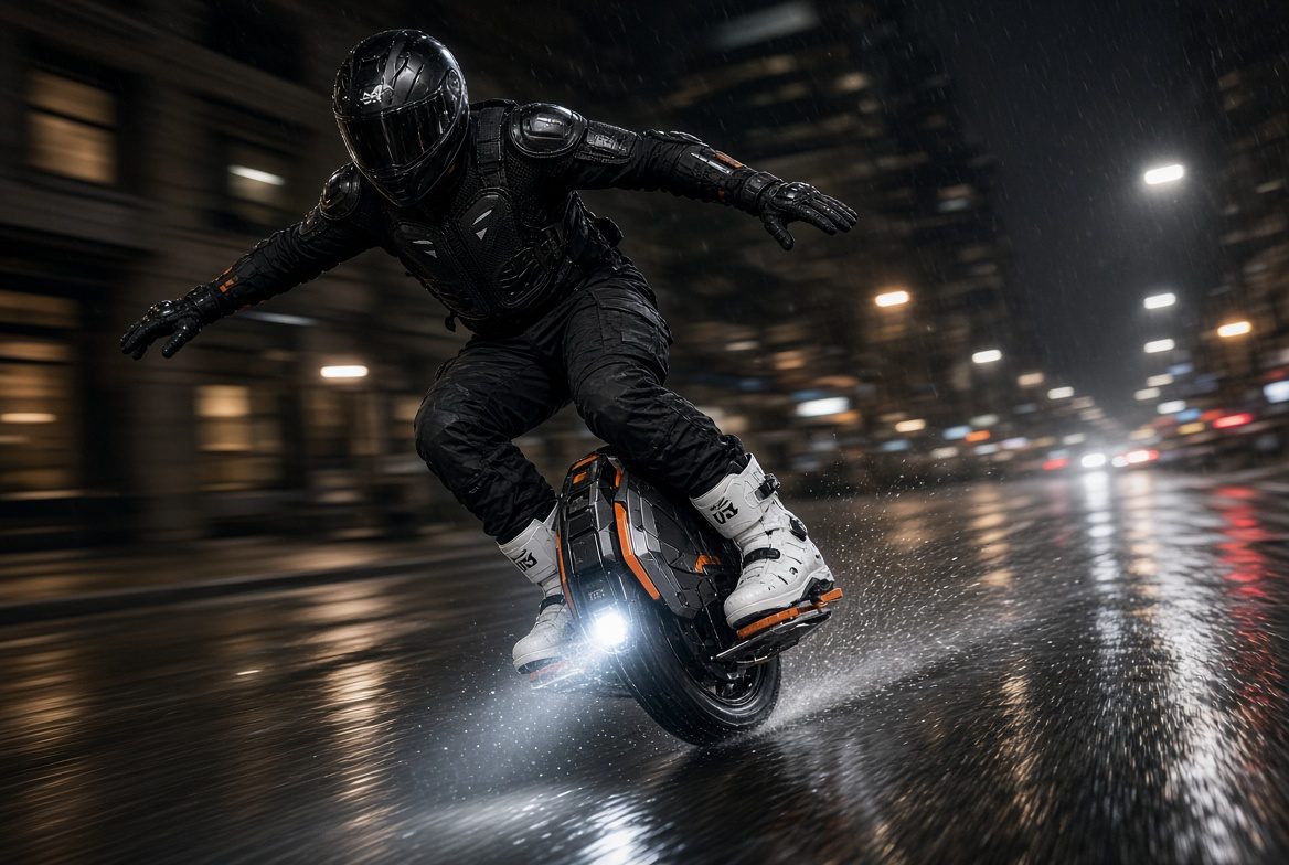 Rain, 40 mph